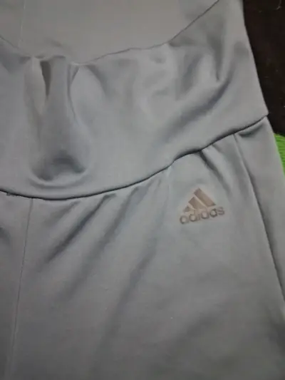 Calzas deportivas Adidas azul con detalle rosa - miniatura 5