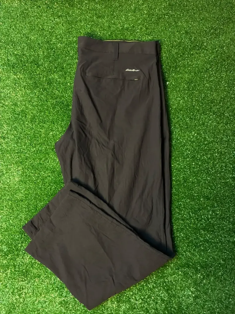 Pantalones de hombre Eddie Bauer 38x30 negros