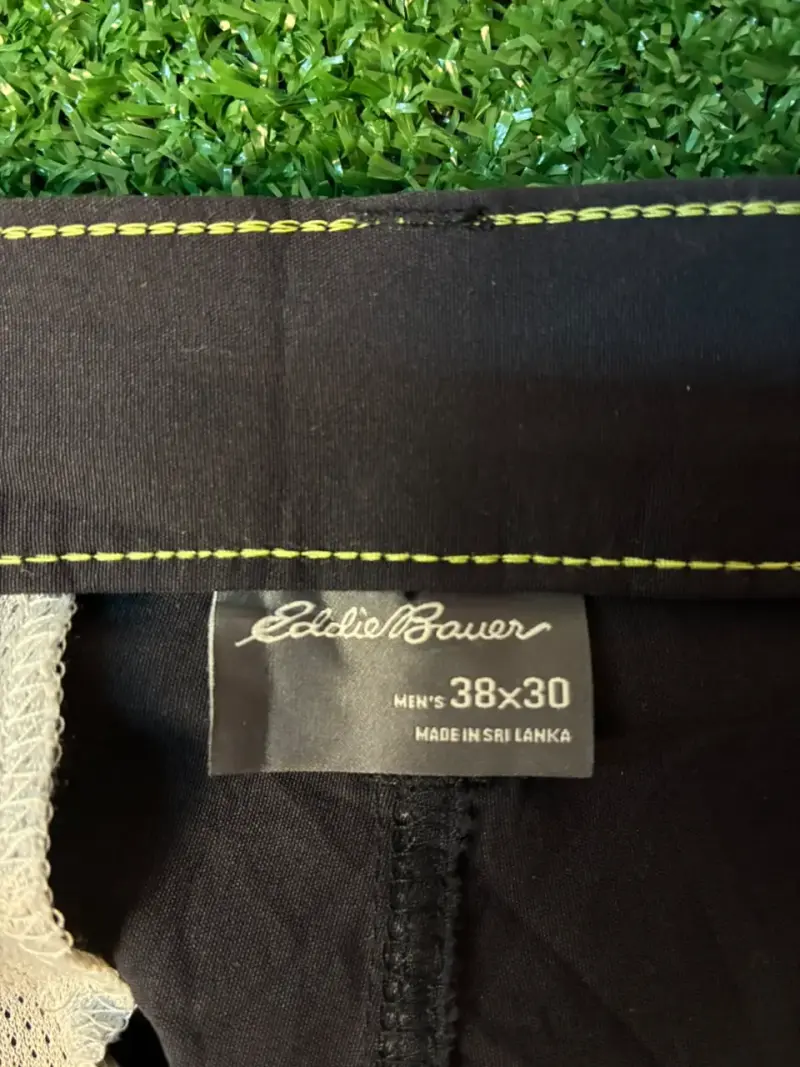 Pantalones de hombre Eddie Bauer 38x30 negros - 3