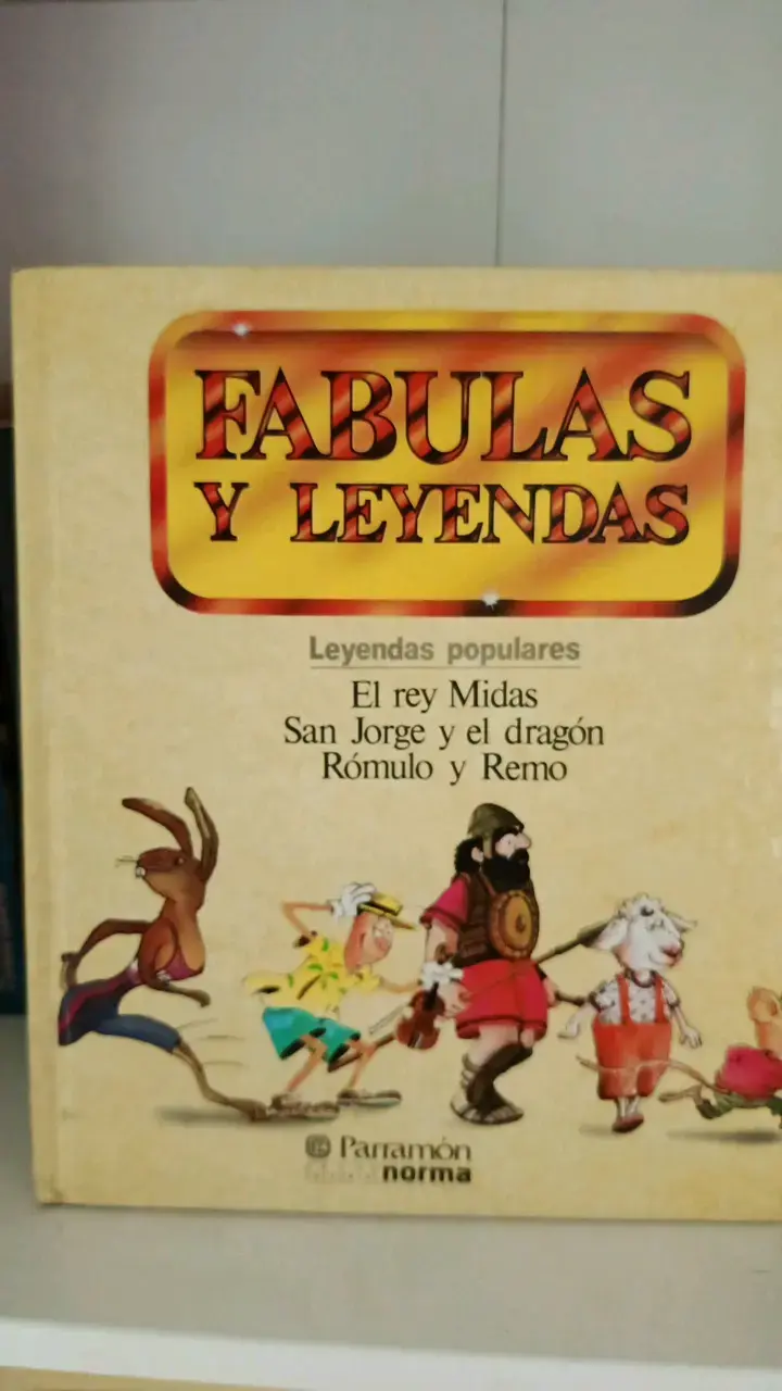 Estuche 5 tomos Fábulas y Leyendas Parramón Norma - 3