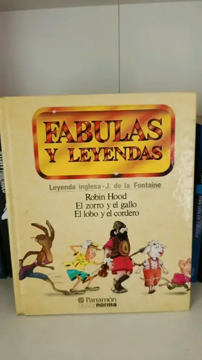 Estuche 5 tomos Fábulas y Leyendas Parramón Norma - miniatura 5