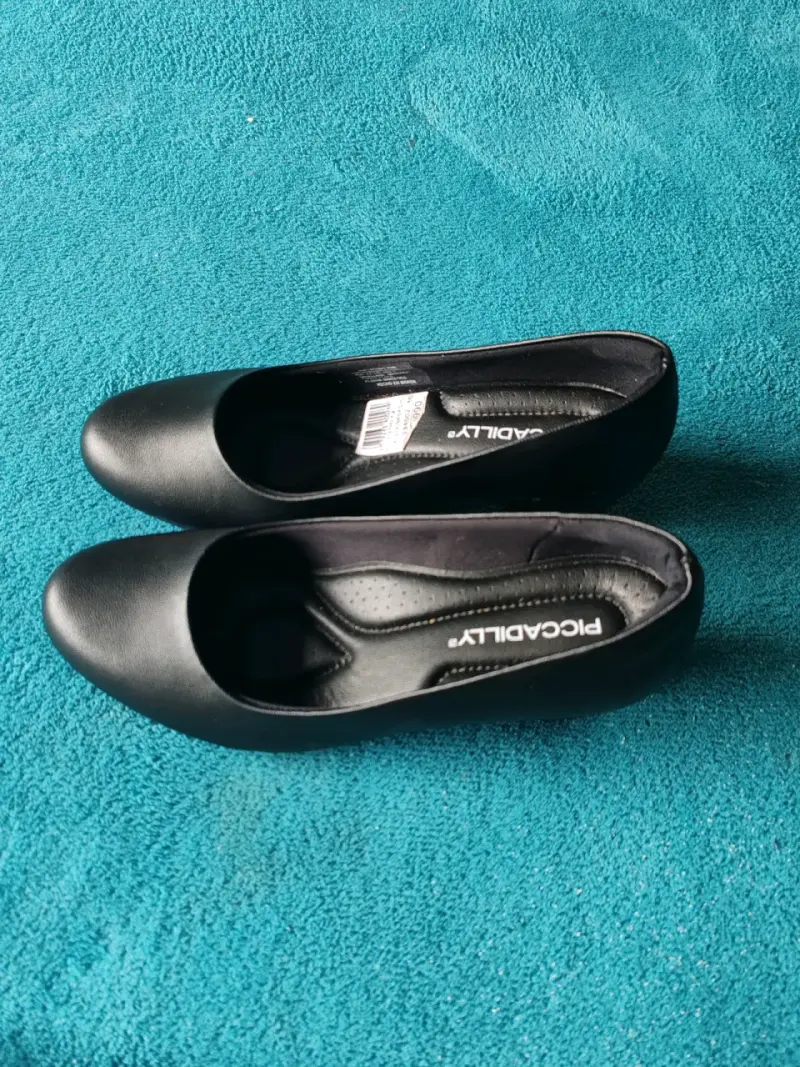 Zapatos negros de mujer Piccadilly cómodos - 2