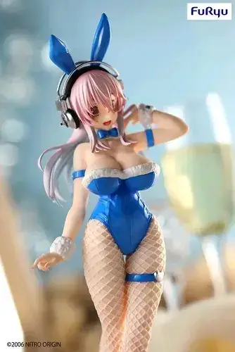Figura Super Sonico Blue Rabbit FuRyu - miniatura 5