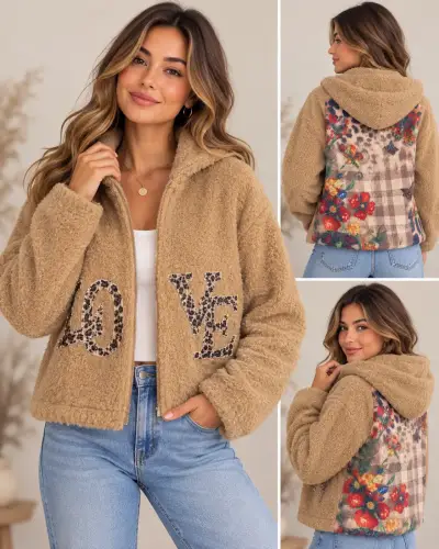 Chaqueta de felpa - miniatura 2