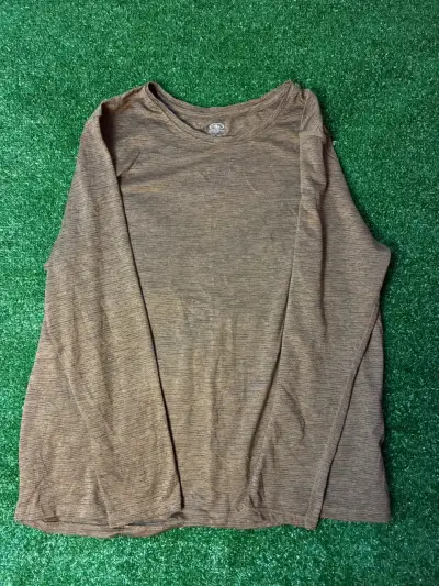 Polera manga larga marrón Athletic Works XXL - miniatura 1