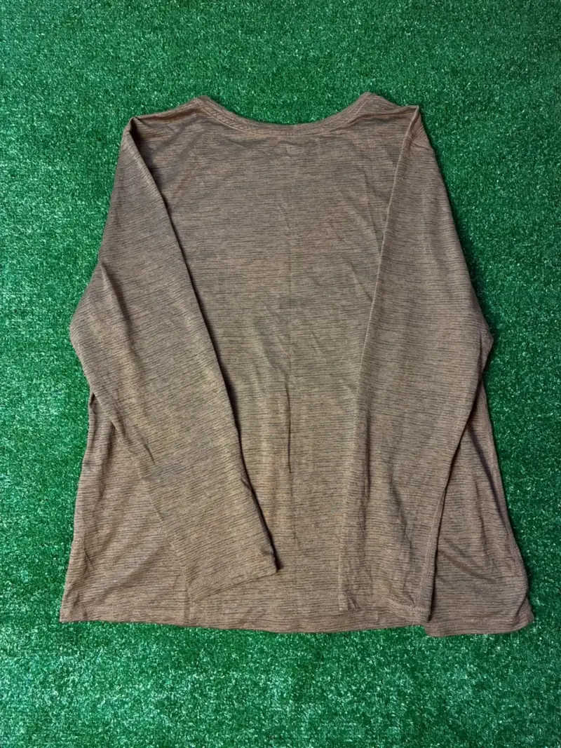 Polera manga larga marrón Athletic Works XXL - 2
