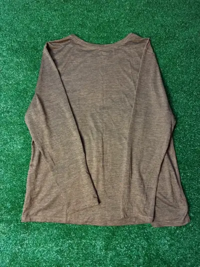 Polera manga larga marrón Athletic Works XXL - miniatura 2