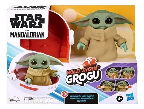 Figura Animatrónica Grogu Star Wars Mandalorian - 1