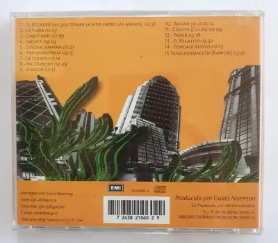 CD Transformación de Joe Vasconcellos (Edic.1997) - miniatura 2