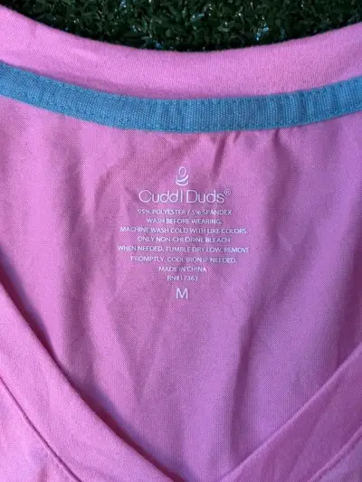 Polera Rosa Cuddle Duds para Mujer Talla M - miniatura 2