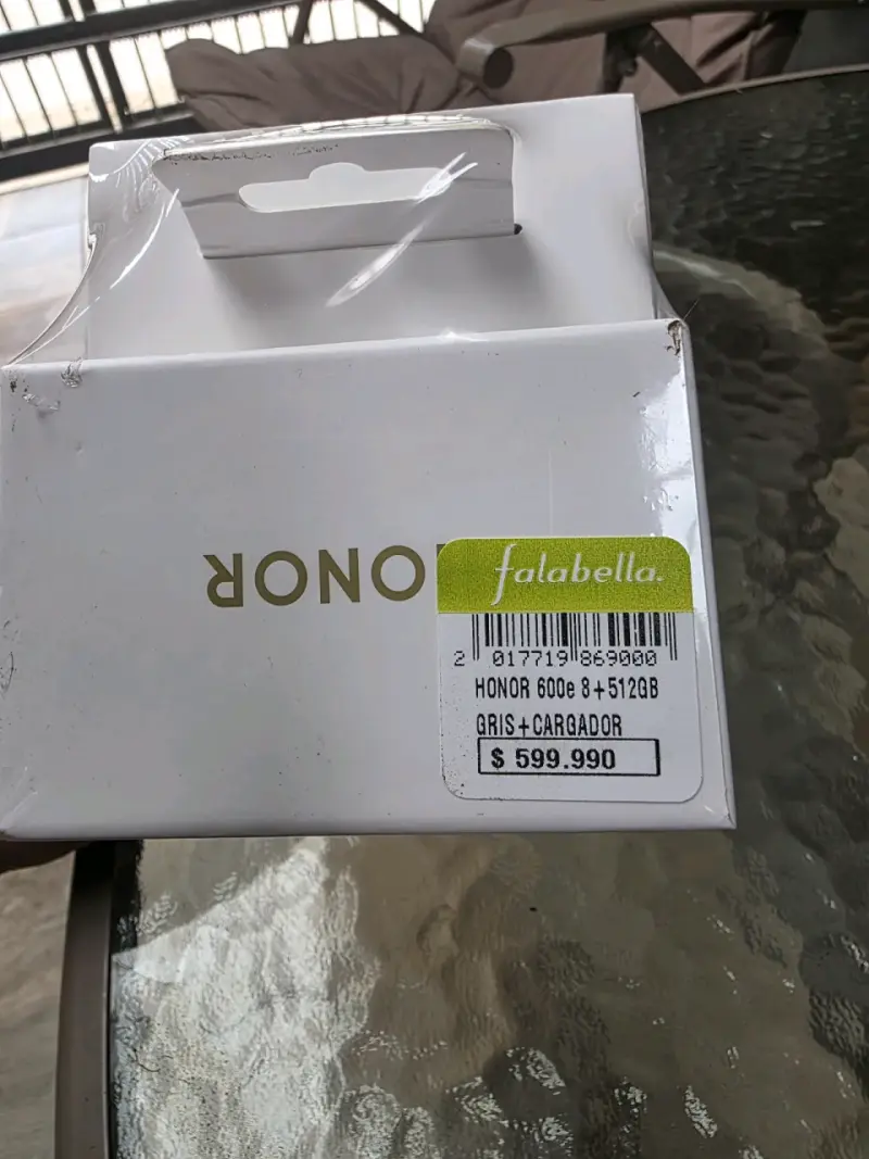 Smartphone Honor 600e 5G 512GB Gris con Cargador - 1