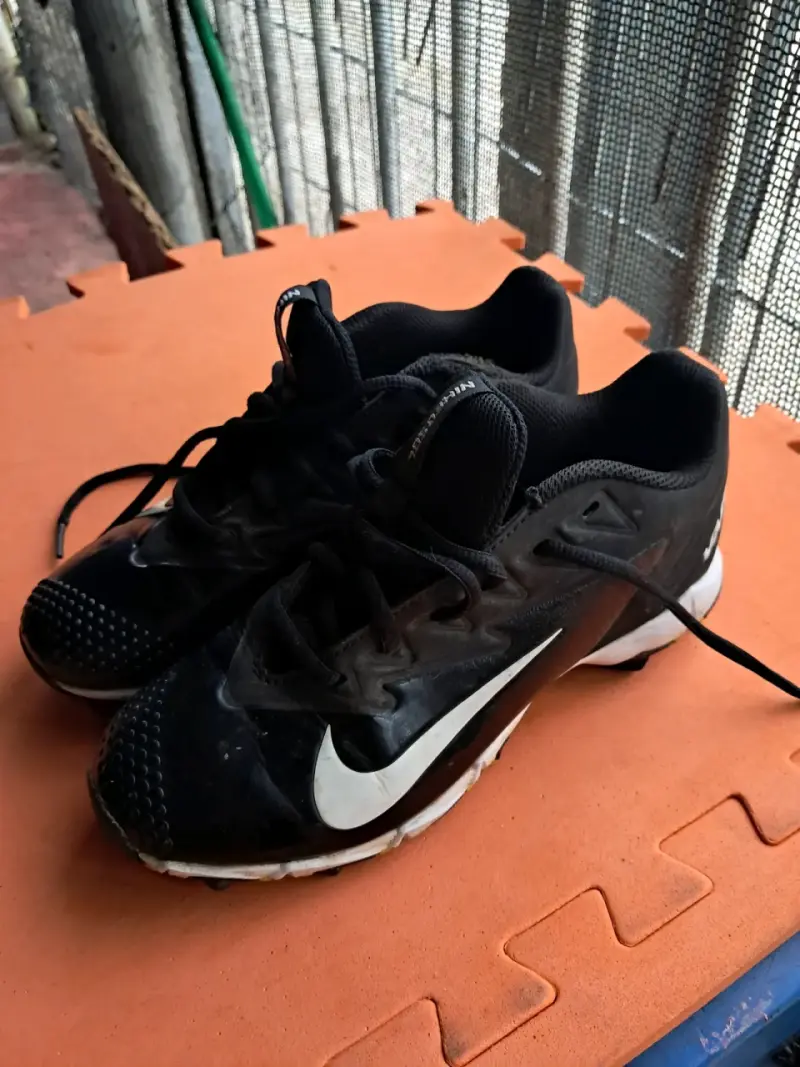 Zapatillas de fútbol Nike Vapor negras para niños - 3
