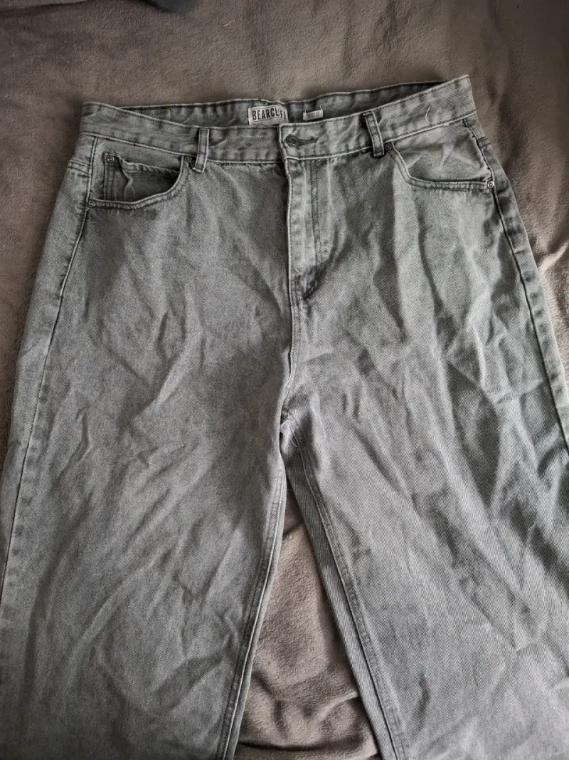 Jeans gris Bearcliff Baggy - 1