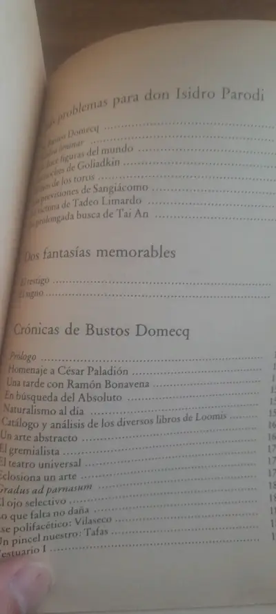 Cuentos de H. Bustos Domecq - Borges Bioy Casares - miniatura 2