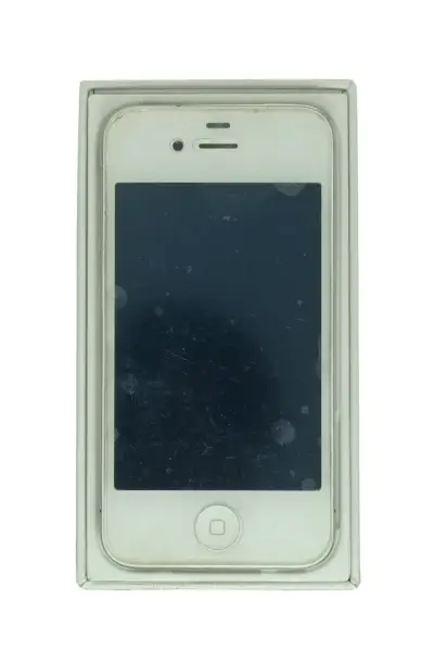 iPhone 4S blanco con accesorios incluidos - miniatura 1