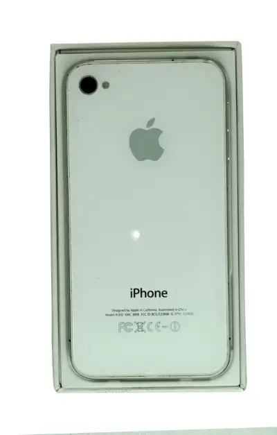 iPhone 4S blanco con accesorios incluidos - miniatura 2