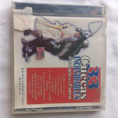 CD 33 Cuecas Inolvidables Antología de la Cueca - miniatura 1