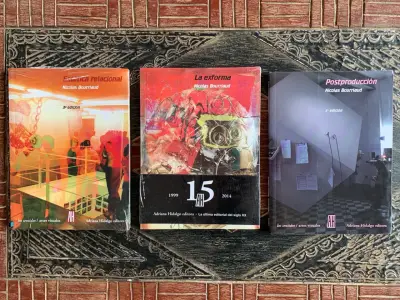 Set de libros de arte de Nicolas Bourriaud - miniatura 1