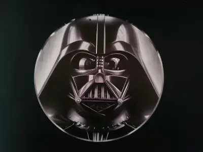 Plato decorativo Darth Vader Star Wars - miniatura 1