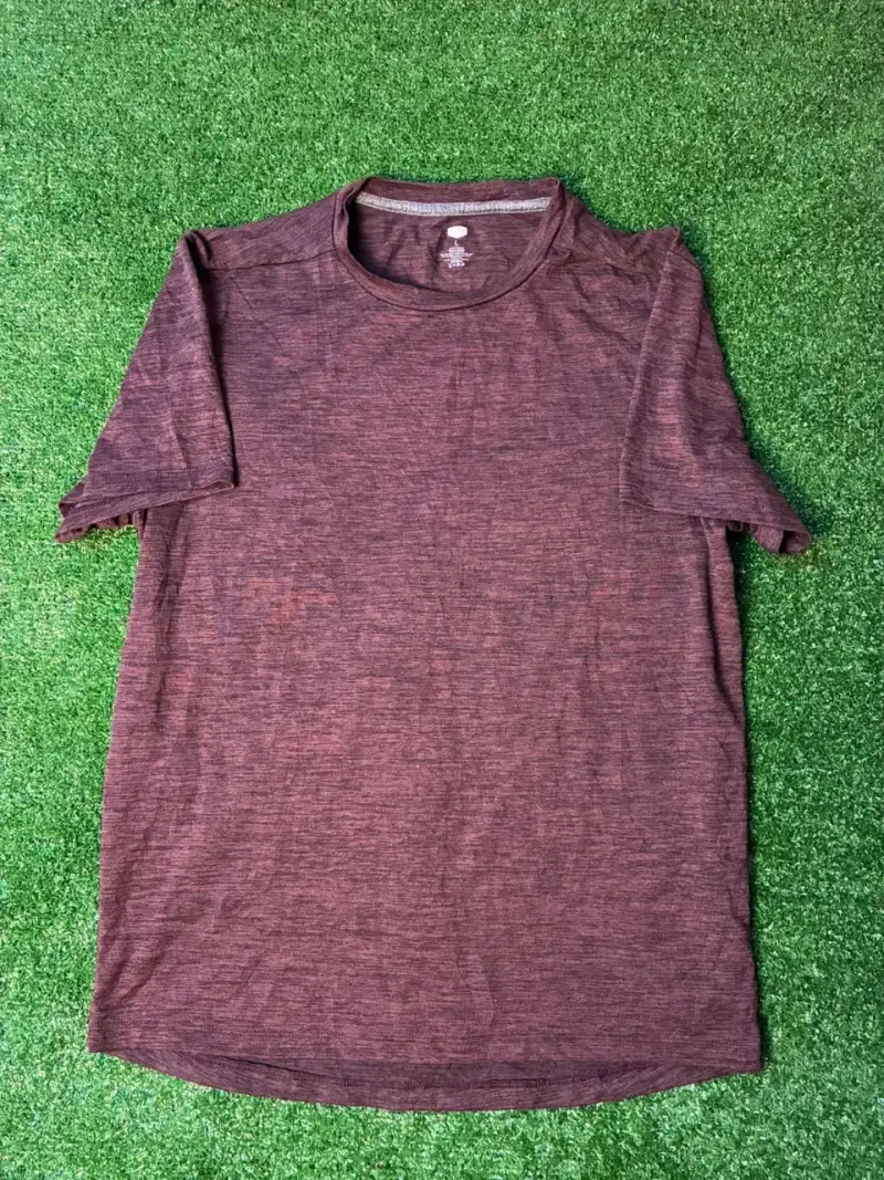 Polera deportiva marrón para hombre talla L - 1