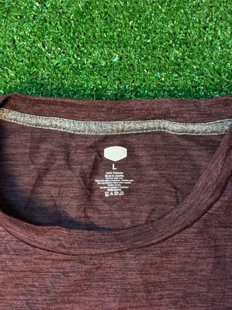 Polera deportiva marrón para hombre talla L - 2