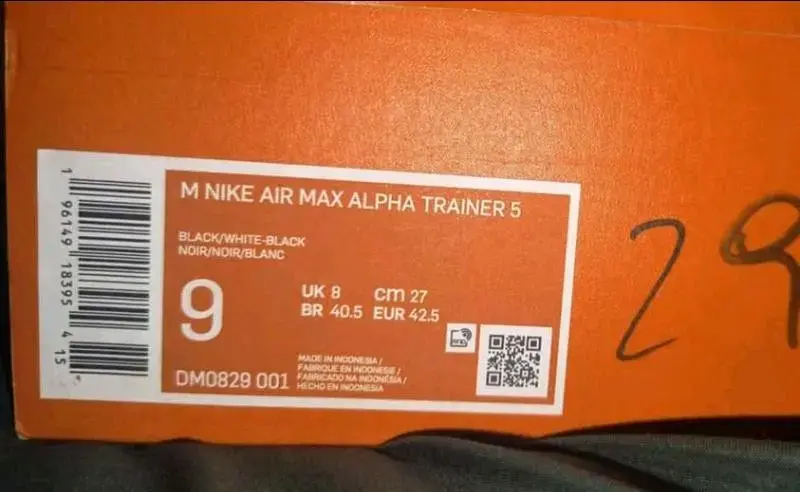 Zapatillas Nike Air Max Alpha Trainer 5 Negras - 2