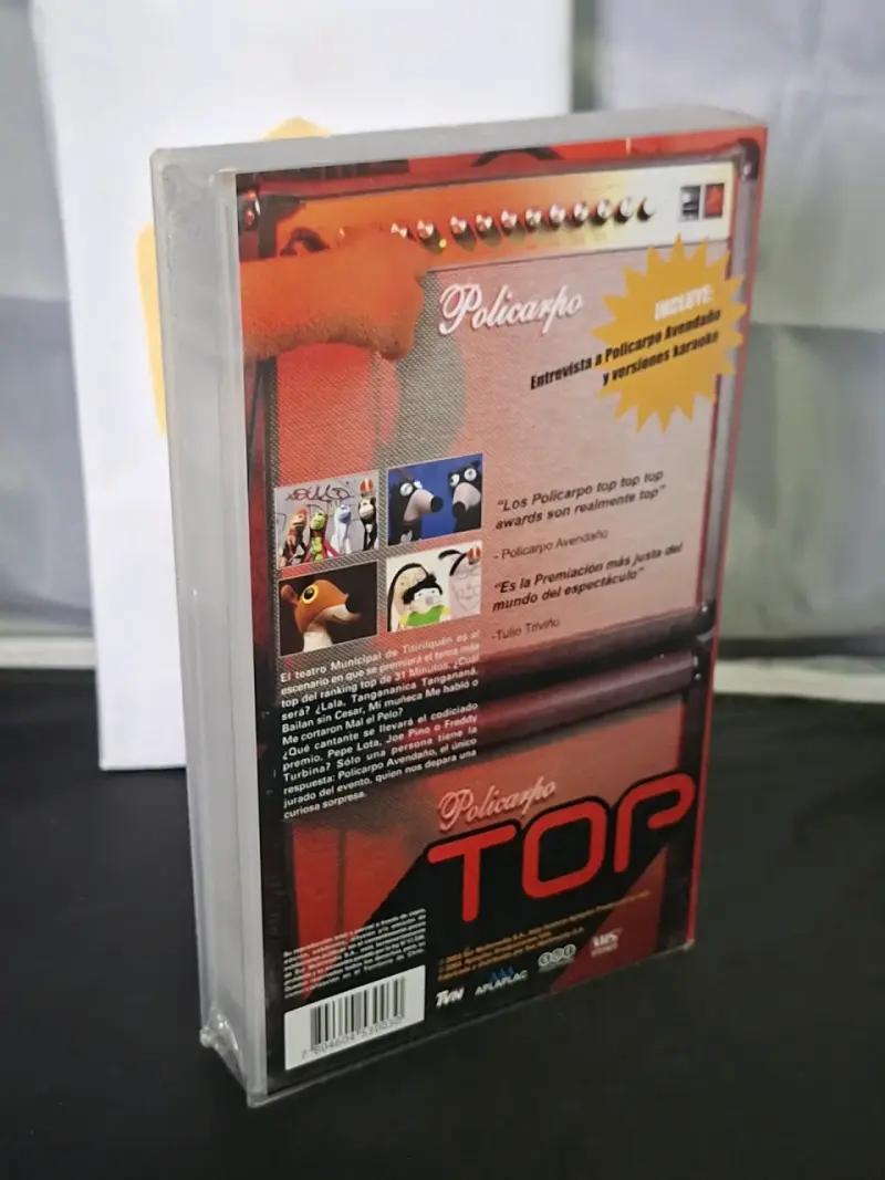 VHS 31 minutos Policarpo Top Awards Nueva - 2