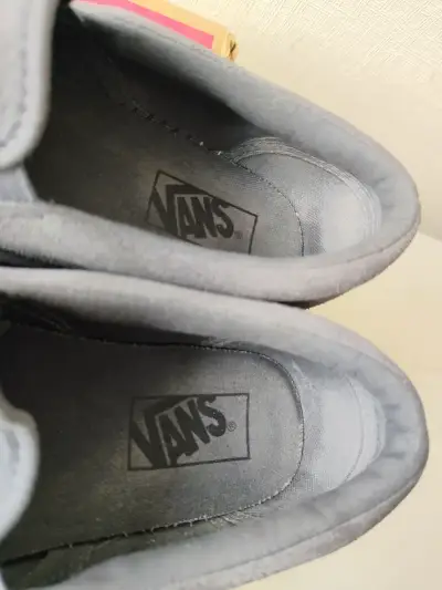 Zapatillas Vans Classic Slip On Gamuza Gris T42 - miniatura 4