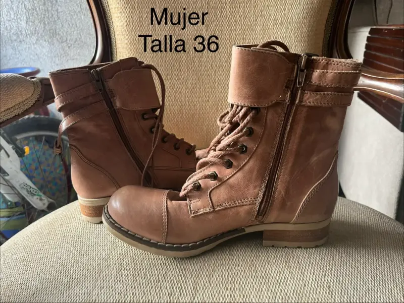 Botines europeos 100% cuero NUEVOS - 2
