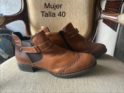 Botines europeos 100% cuero NUEVOS - miniatura 5
