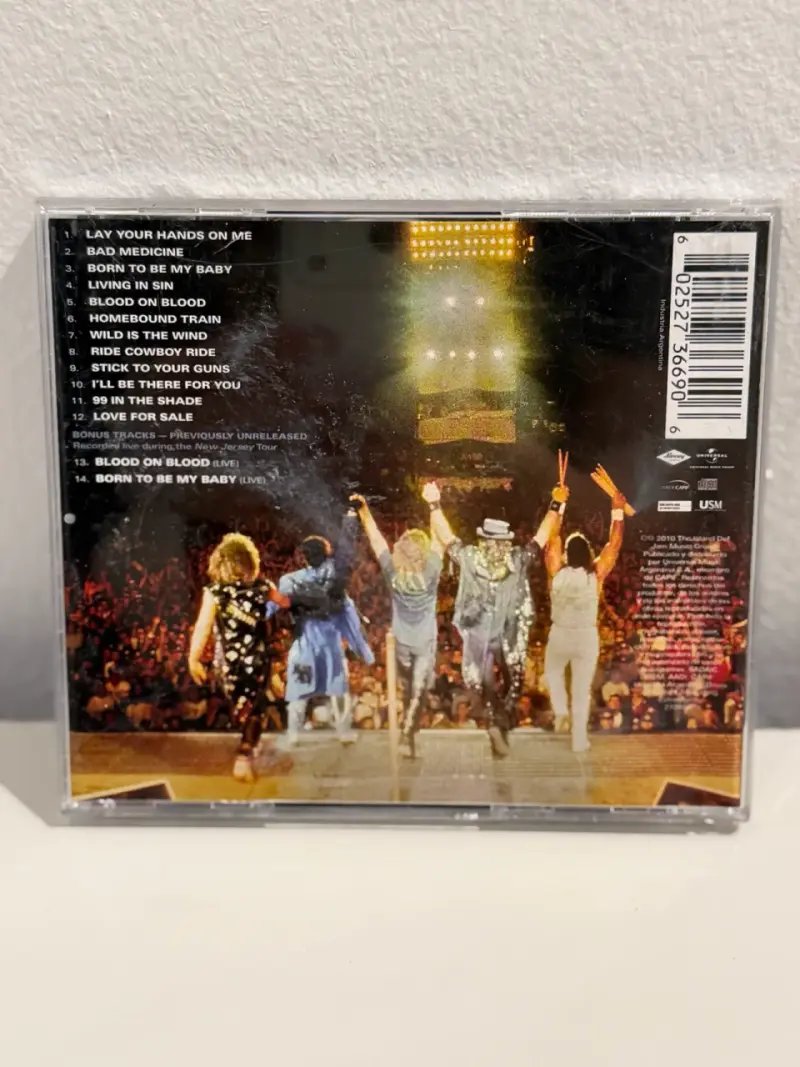 CD Bon Jovi New Jersey Edición Especial - 2