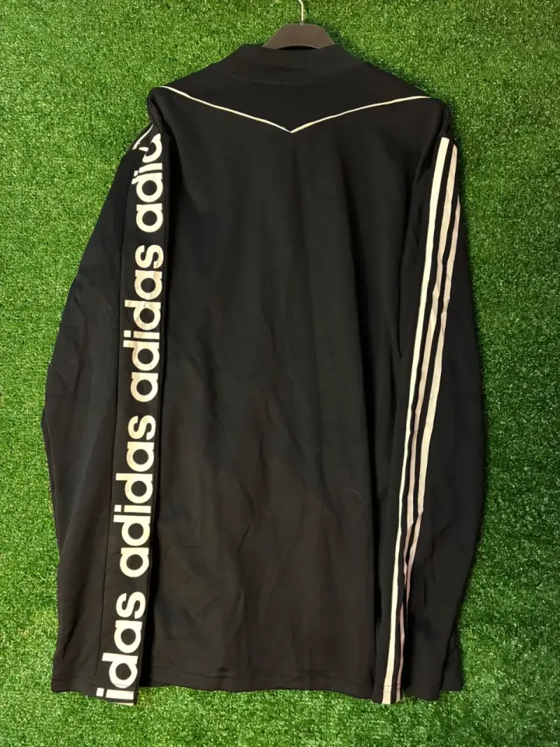 Chaqueta deportiva negra Adidas con cierre - 5