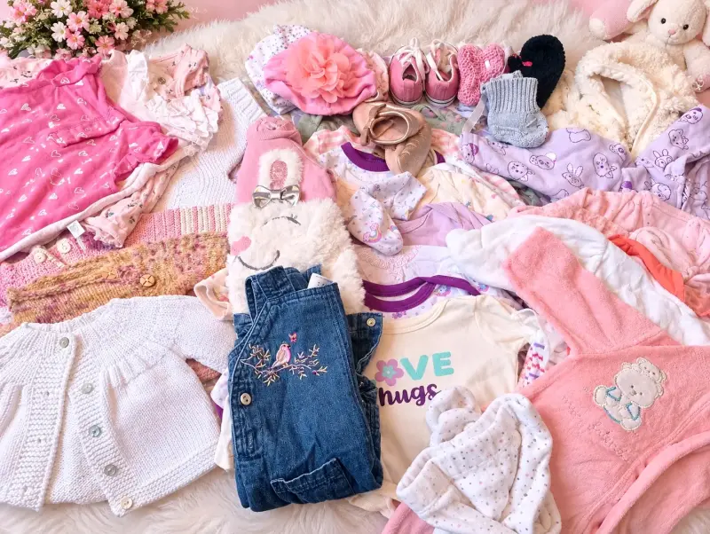 Lote de ropa para bebé niña 0-3 meses