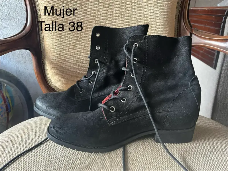 Botines de cuero 100% europeos NUEVOS - 5