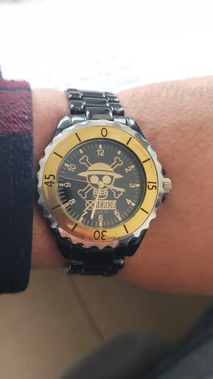 Reloj de pulsera One Piece Mugiwara