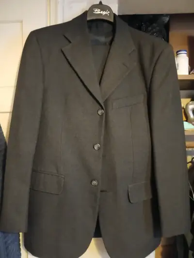 Traje formal negro elegante para hombre Bagir - miniatura 1