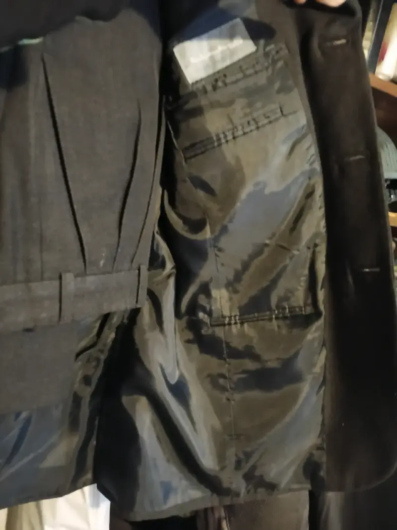 Traje formal negro elegante para hombre Bagir - 3