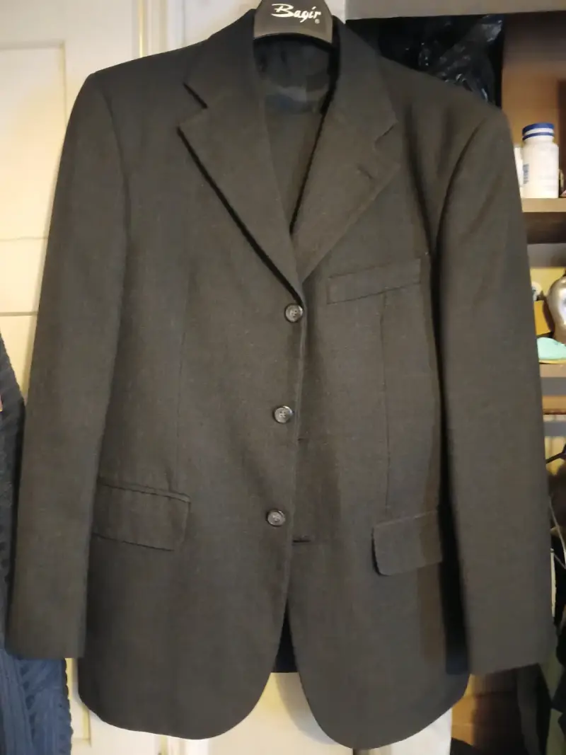 Traje formal negro elegante para hombre Bagir - 5