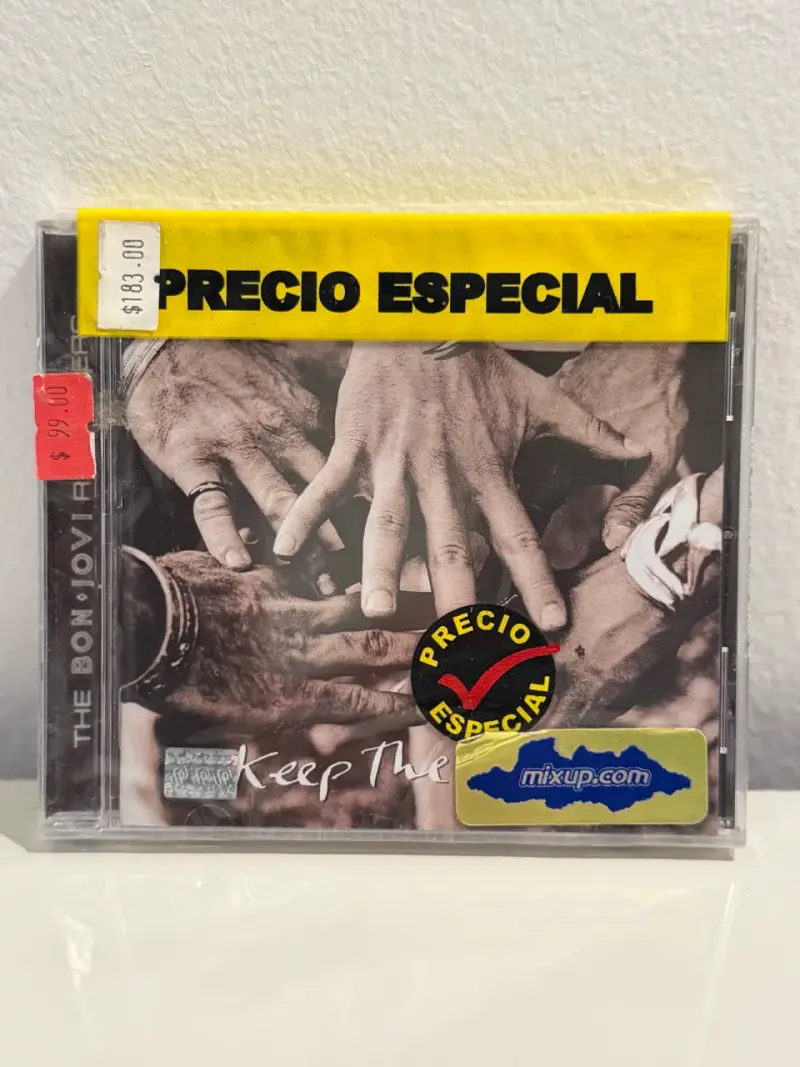 CD Bon Jovi Keep The Faith Edición Especial