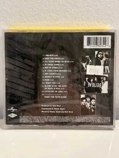CD Bon Jovi Keep The Faith Edición Especial - miniatura 2