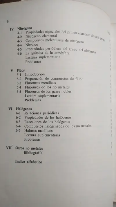 Libro Introducción a la Química Descriptiva de Ronald C. Johnson - miniatura 4