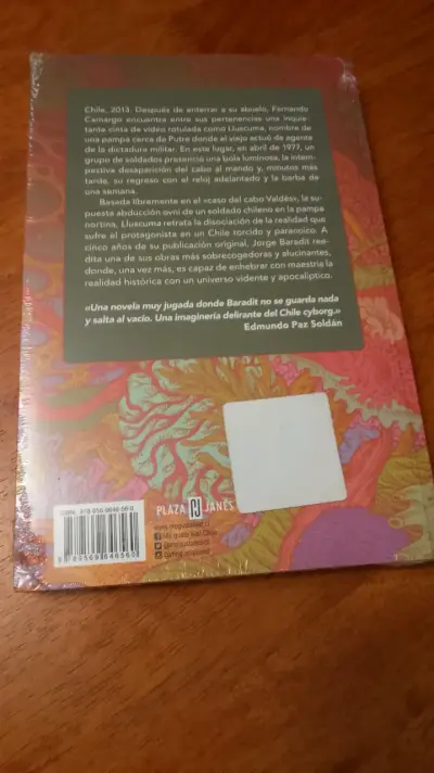 Libro Lluscuma de Jorge Baradit en excelente estado - miniatura 2