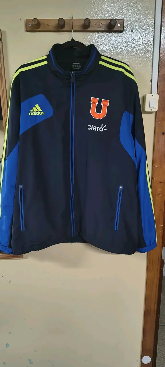 Chaqueta Adidas Universidad de Chile azul