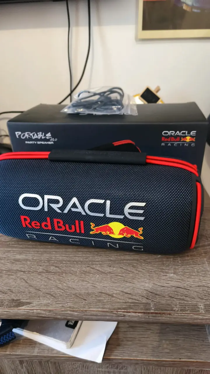 Parlante portátil Oracle Red Bull Racing con luces - 2