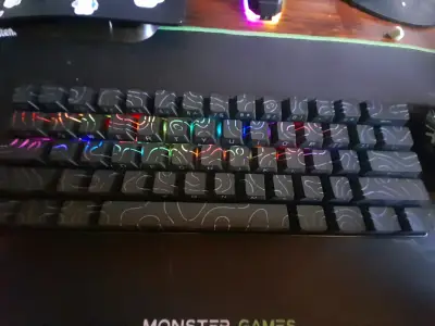 Teclado mecánico retroiluminado RGB Monster Games - miniatura 4