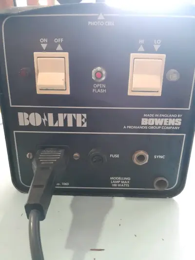 Flash de estudio Bo-Lite Bowens con fotocélula - miniatura 1