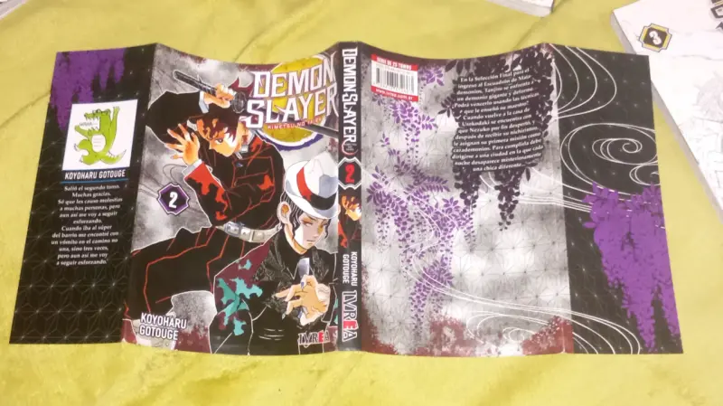 Manga Demon Slayer Volumen 2 de Koyoharu Gotouge - 2