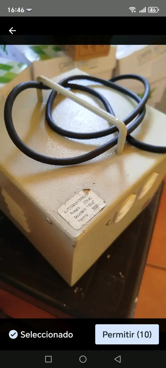 Autotransformador 220V a 110V 2000W
