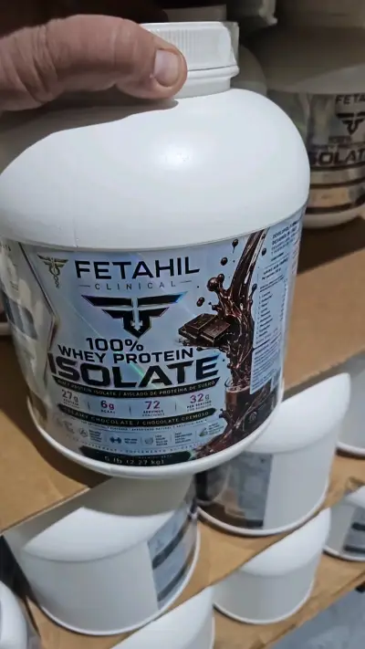 Proteína Whey Isolate Fetahil Clinical Chocolate - miniatura 1