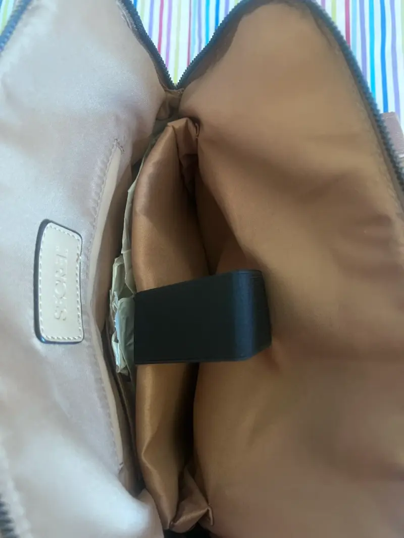 Mochila Porta Laptop Secret Marrón - 5